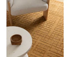 Abasco Sudan Brown Knitted Wool Rug