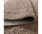 Candy Super Soft Dark Beige Shaggy Rug - CAND211DBEI