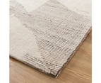 Cassian Flecks Beige Wool Rug