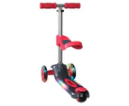 Razor Rollie DLX 2-in-1 Convertible Scooter - Red