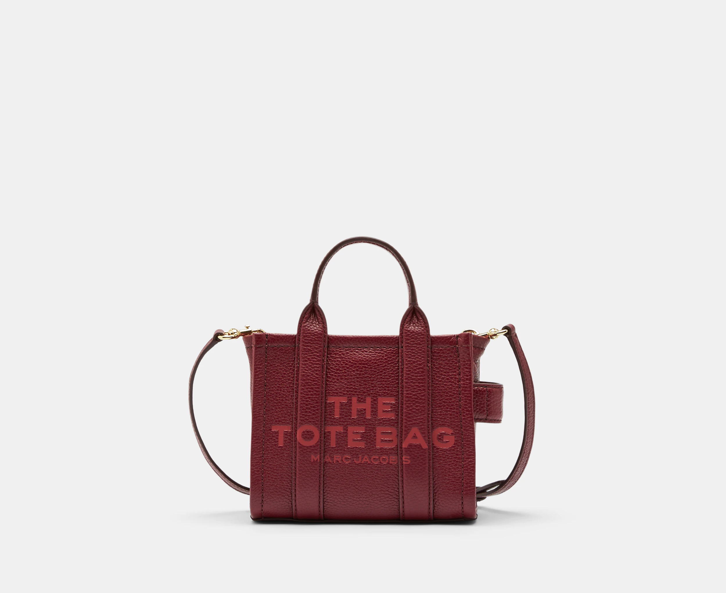 Marc Jacobs The Leather Mini Tote Bag - Cherry