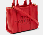 Marc Jacobs The Leather Mini Tote Bag - True Red