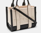 Marc Jacobs The Colourblock Leather Mini Tote Bag - Ivory/Multi