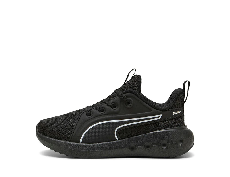 Puma Kids' Soft Carson Running Shoes - Black/White