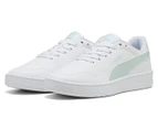 Puma Women's Court Lally Sneakers - White/Peaceful Blue