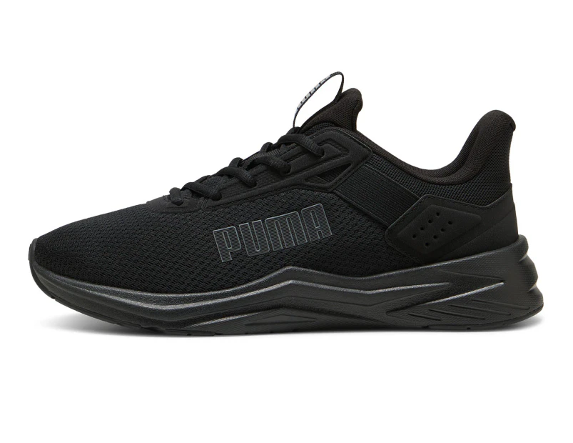 Puma Unisex FTR Wave Running Shoes - Black/Cool Dark Grey