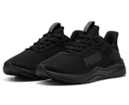 Puma Unisex FTR Wave Running Shoes - Black/Cool Dark Grey