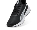 Puma Unisex Flyer Lite 3 Running Shoes - Black/White