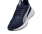 Puma Unisex Flyer Lite 3 Running Shoes - Navy/White