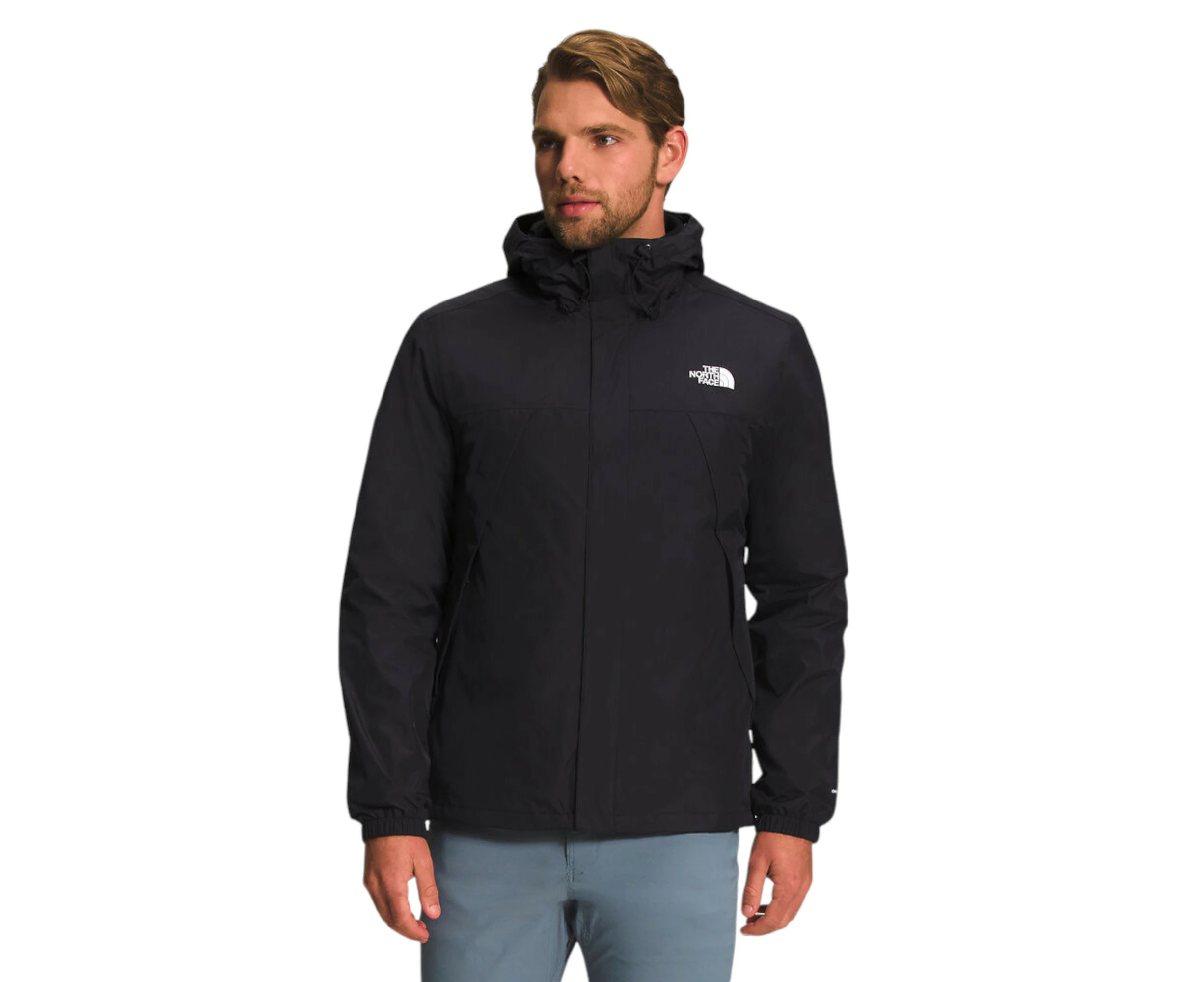 Mens The North Face Black/ Grey Antora Triclimate 3 In 1 Jacket