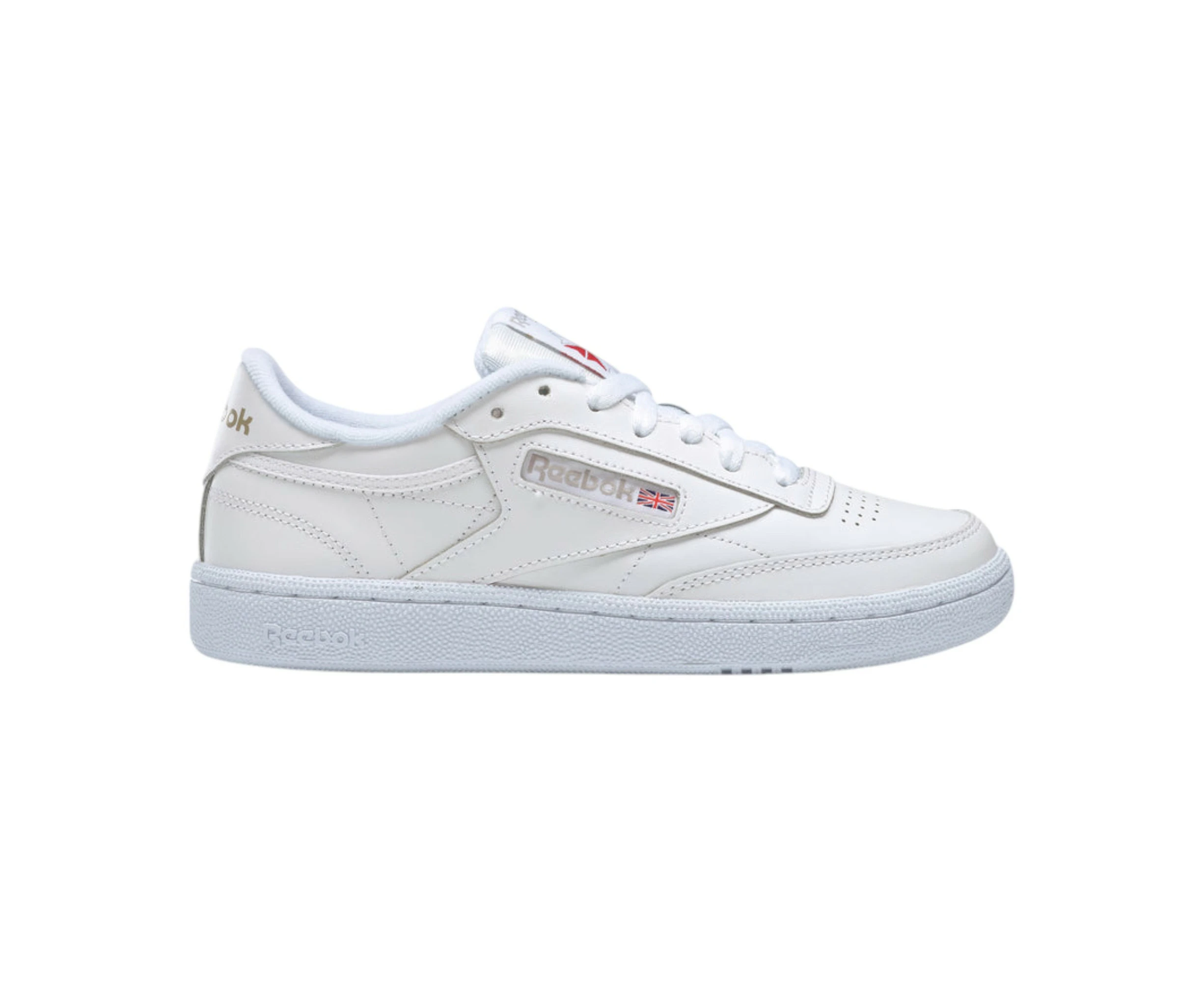 Womens Reebok Club C 85 White/ Light Grey Casual Shoes Leather