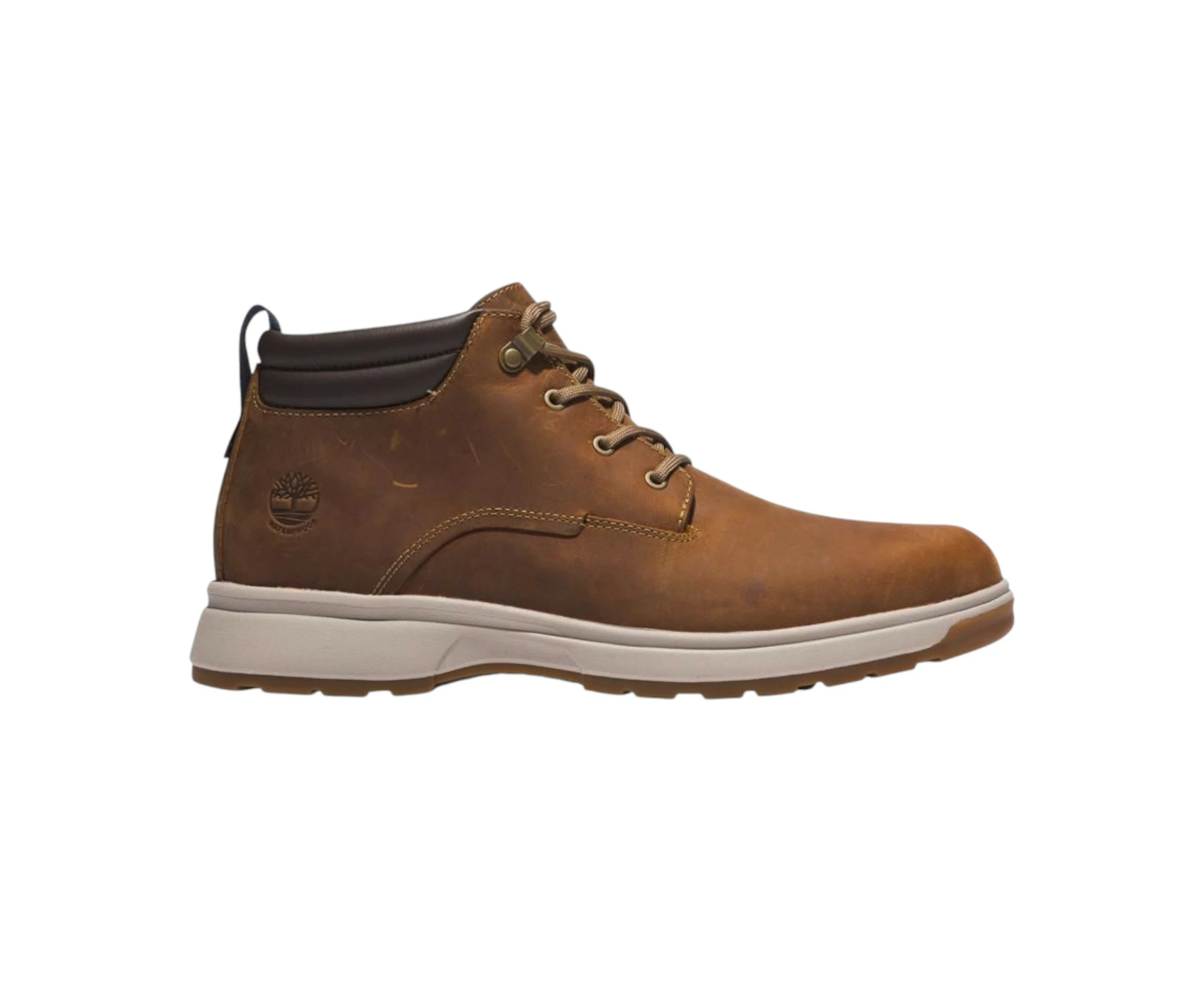 Timberland Mens Greenstride Atwells Ave Rust Full Grain Waterproof Chukka Boot Leather