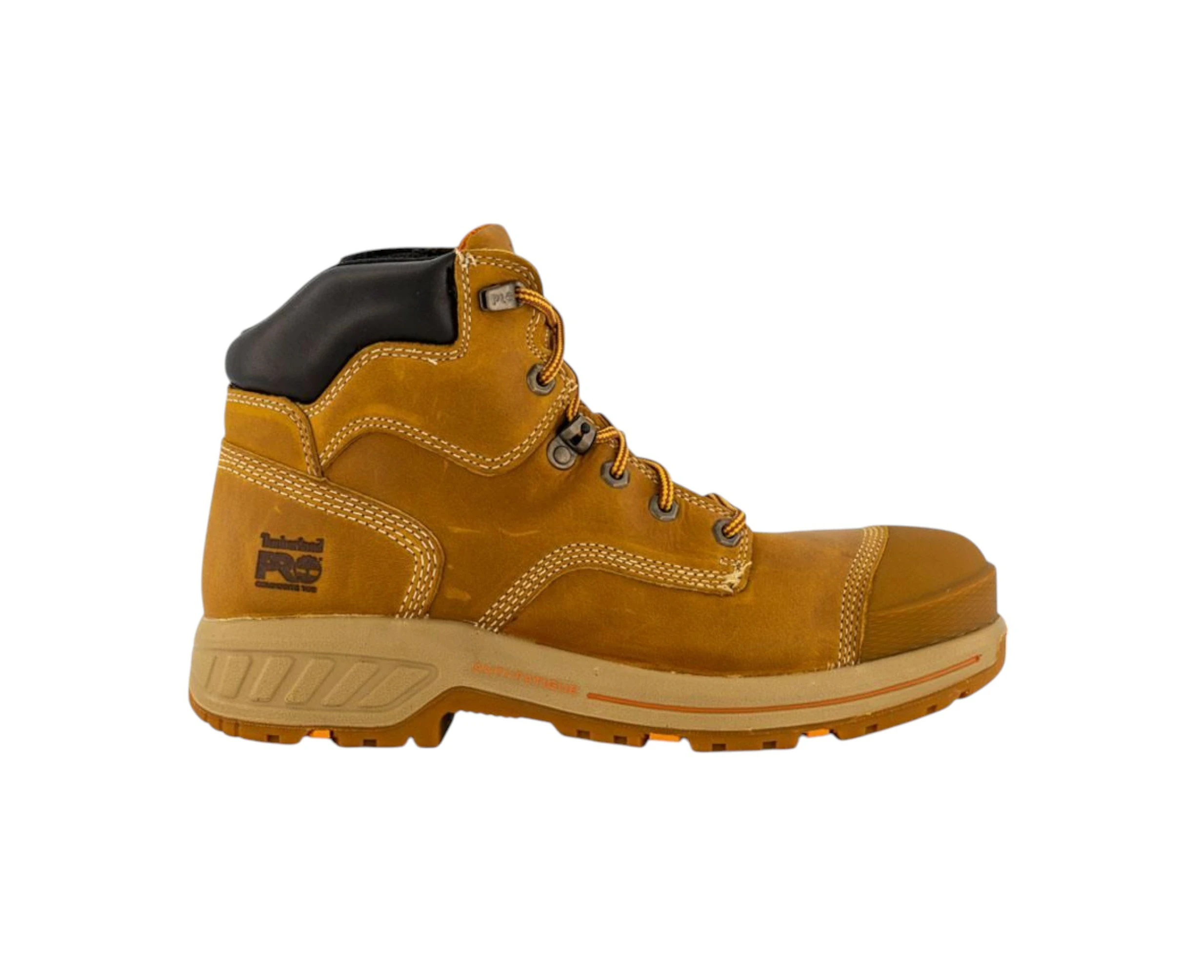 Timberland Mens Pro Helix Hd 6-Inch Composite Toe Wheat Work Boot Leather