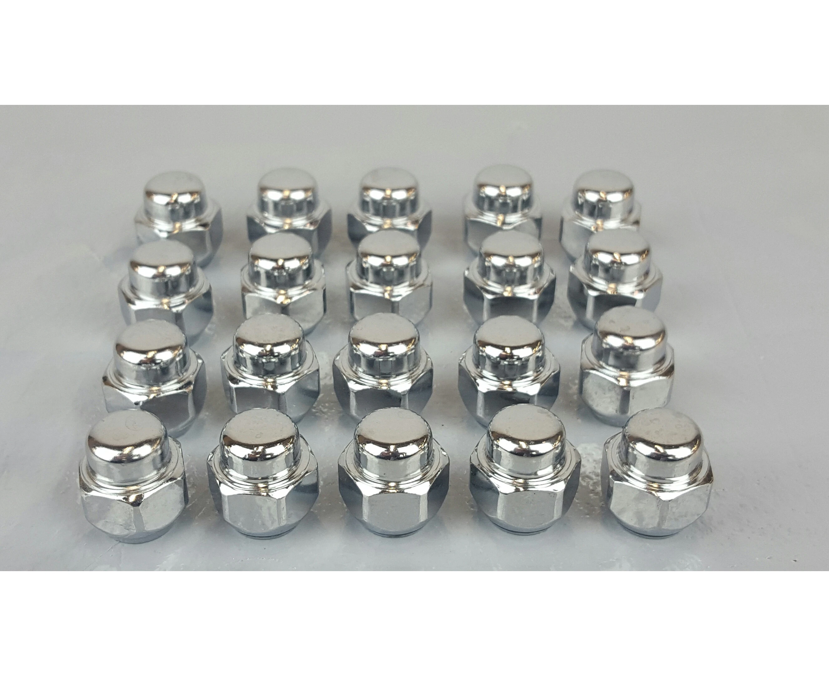 Genuine Mazda Chrome Wheel Nut Set x20 Alloy wheels B002-37-160B