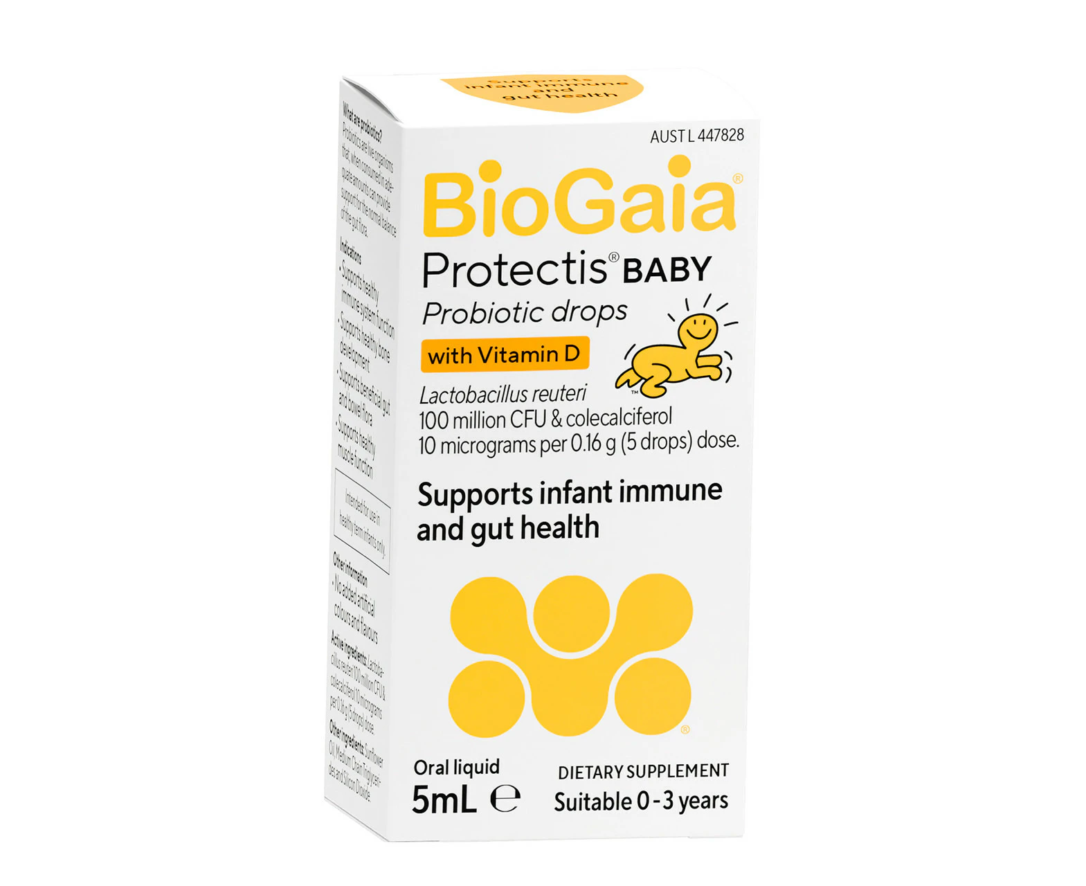 BioGaia Protectis Baby Probiotic Drops with Vitamin D 5ml