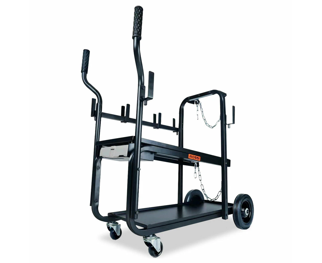 Tool & Equipment Trolleys Rossi Heavy Duty 160Kg Capacity Welding Cart Trolley, With Consumables Case