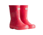 Hunter Girls First Giant Glitter Wellington Boots (Thrift) - FS11295