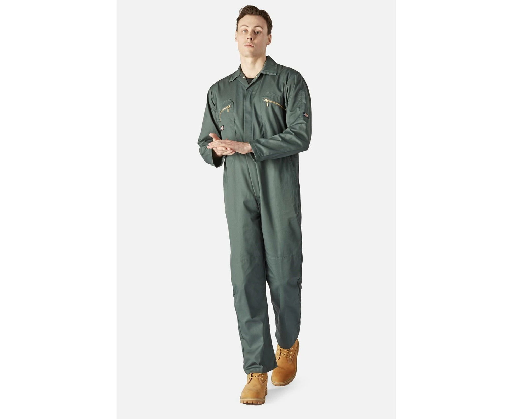 Dickies Mens Redhawk Overalls (Green) - FS9203