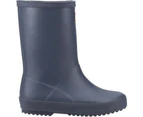 Hunter Childrens/Kids First Classic Matte Wellington Boots (Navy) - FS11296