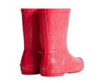 Hunter Girls First Giant Glitter Wellington Boots (Thrift) - FS11295