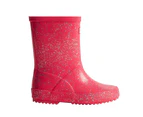 Hunter Girls First Giant Glitter Wellington Boots (Thrift) - FS11295