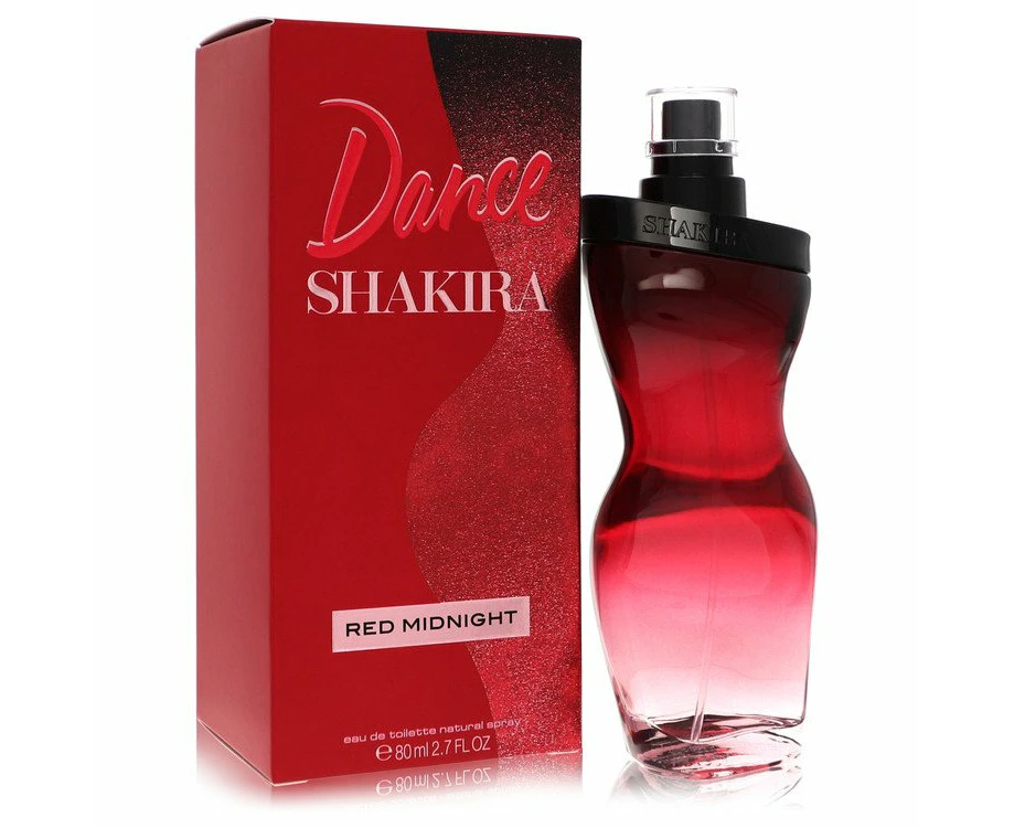 Dance Red Midnight by Shakira Eau De Toilette Spray 2.7 oz for Women