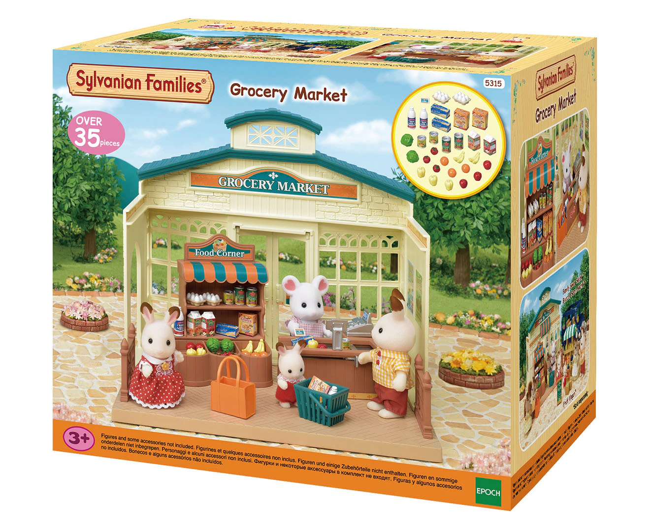 Sylvanian Families Grocery Market Playset