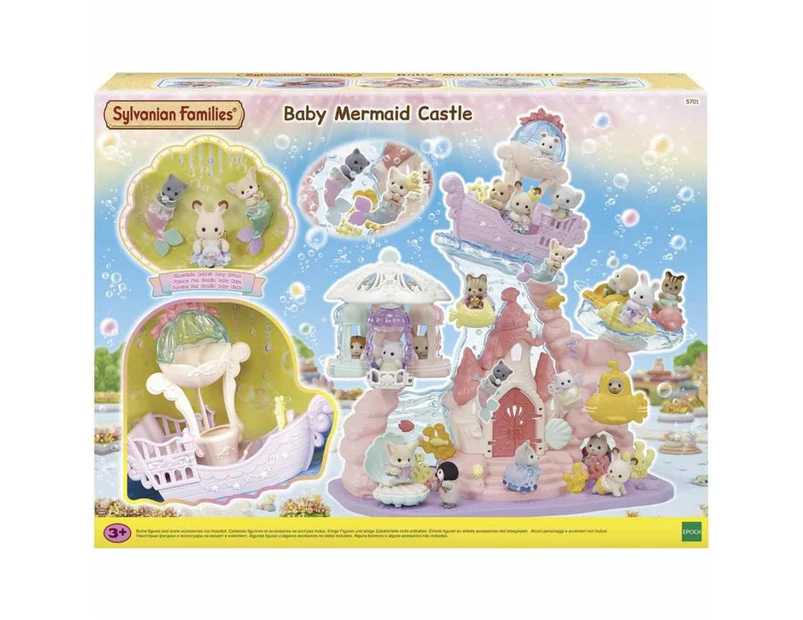 Sylvanian Families Baby Mermaid Castle Playset