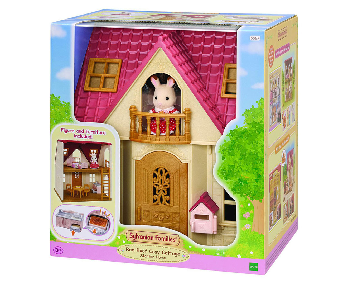 Sylvanian Families Red Roof Cosy Cottage Starter Home Catch .nz