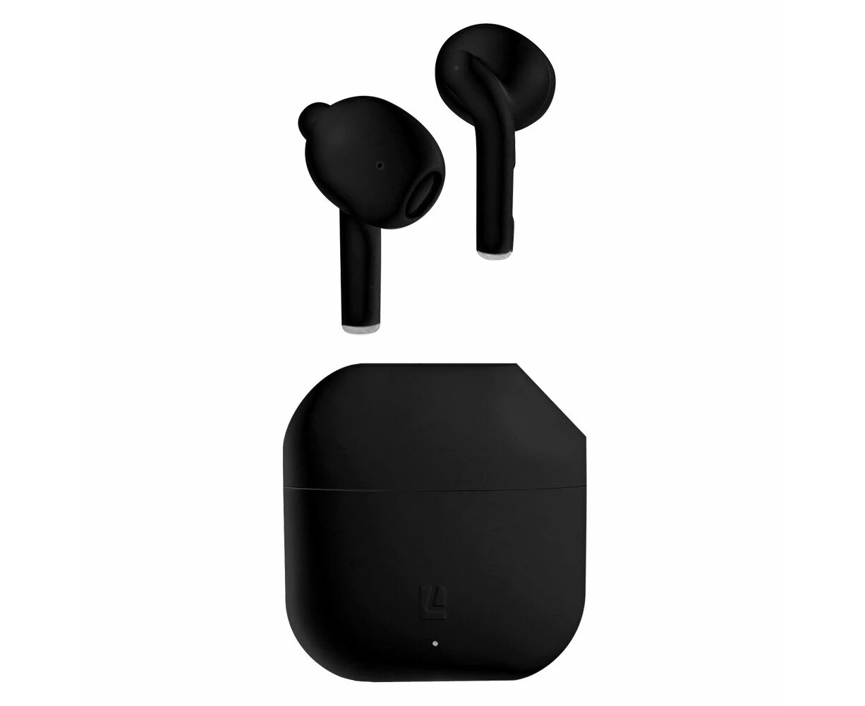 Liquid Ears True Wireless Stereo Bluetooth Touch Control Stem Earphones Black