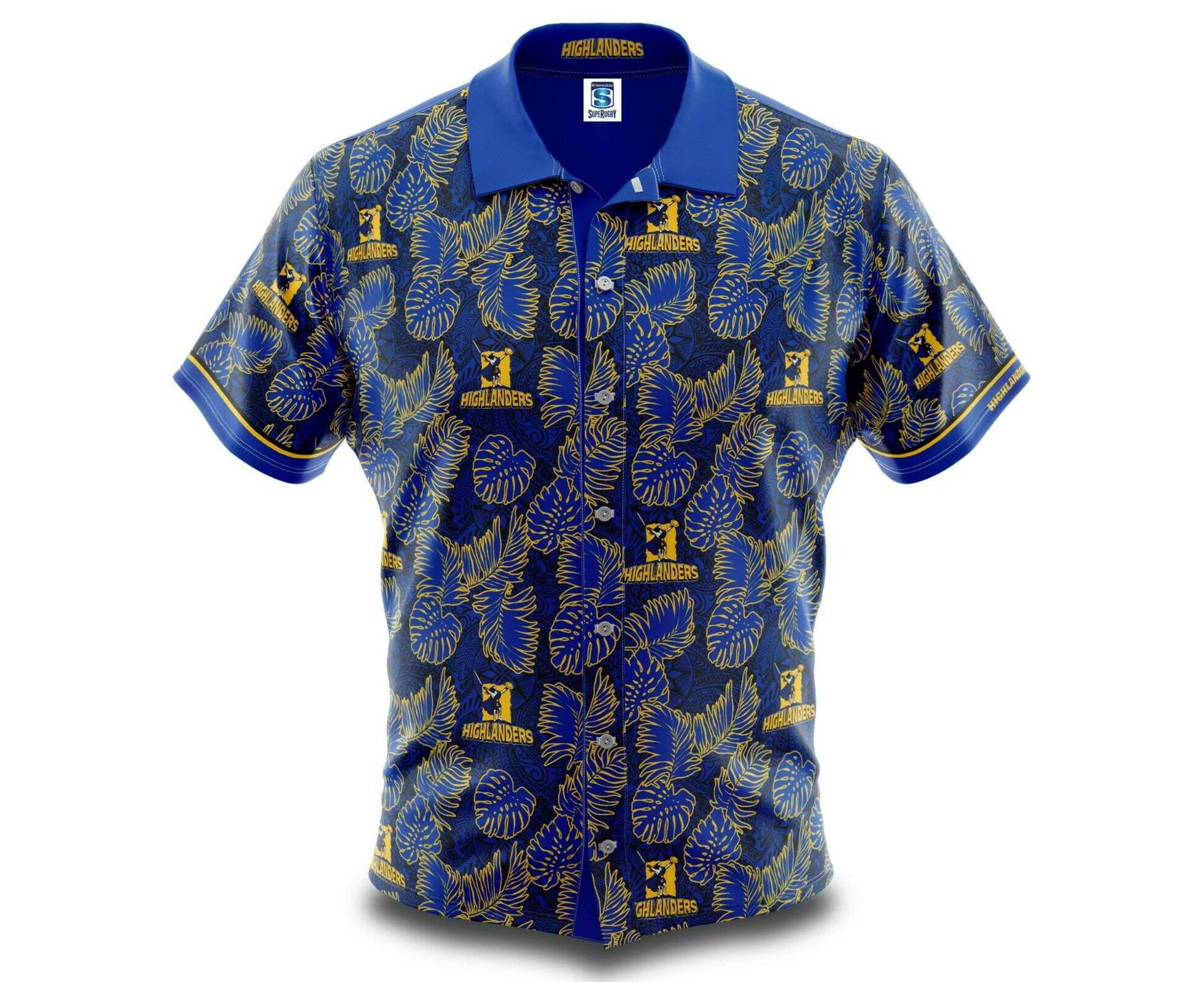 Otago Highlanders Super Rugby Hawaiian Shirt Polo Shirt Sizes S-5XL!