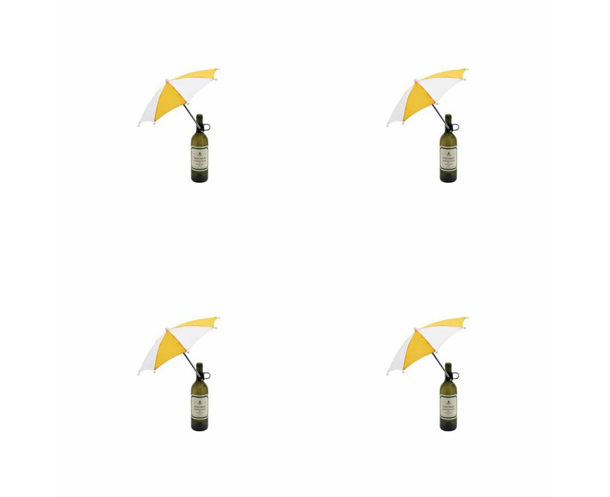 4x Winex Wine Bottle Shade/Champagne Light Cover Protector Accessory Yellow