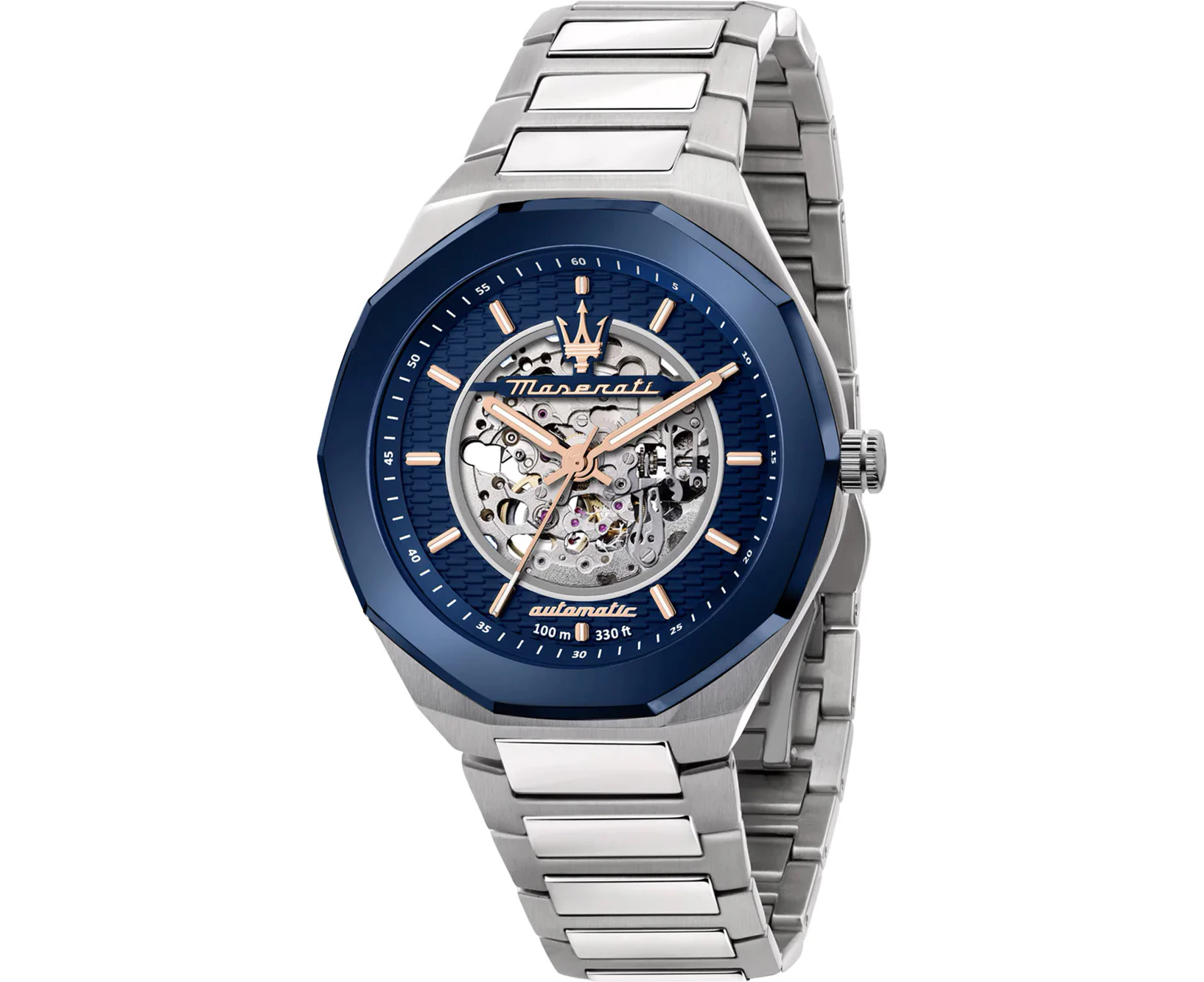 Maserati R8823142004 Blue Dial Silver Stainless Steel Unisex Watch