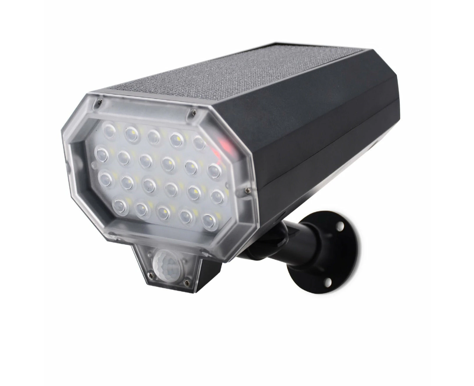 LED solar multifunctional spotlight with automatic tracking and rotation