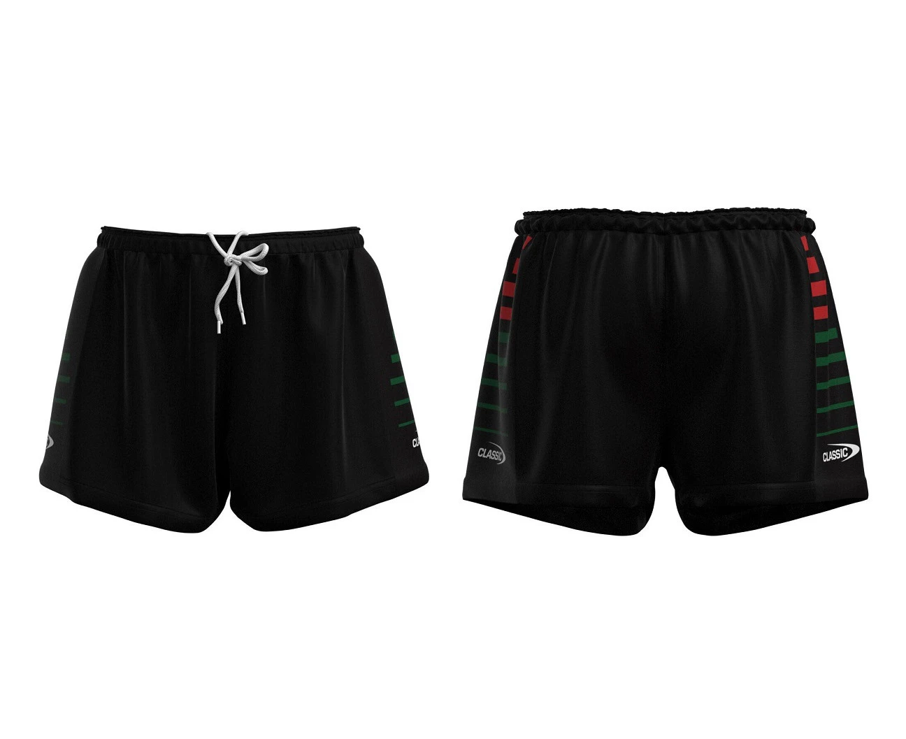 South Sydney Rabbitohs Classic Hero Footy Shorts Size S-7XL