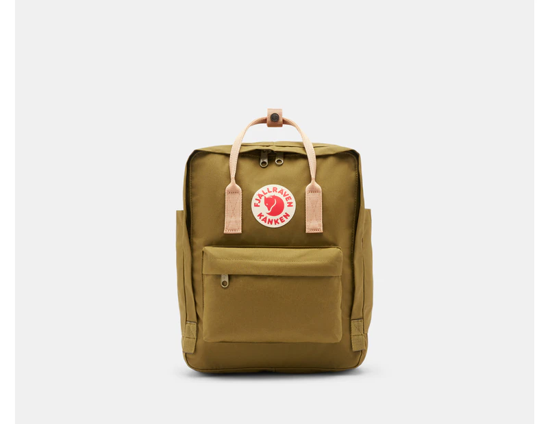 Fjällräven 16L Kånken Backpack - Foliage Green/Peach Sand