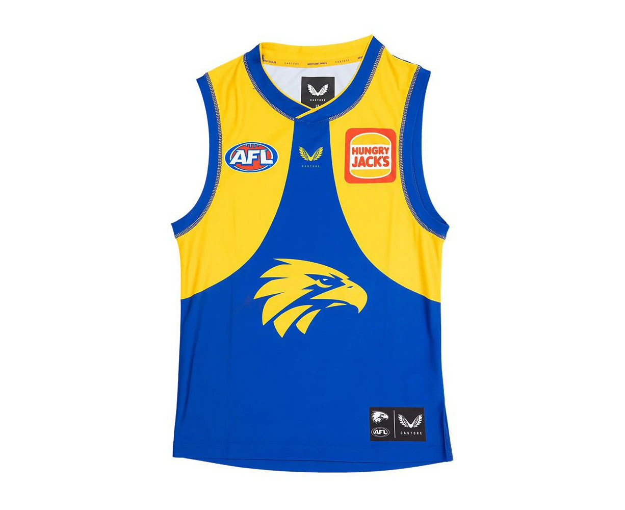 West Coast Eagles Replica Home Guernsey 2021 Kids