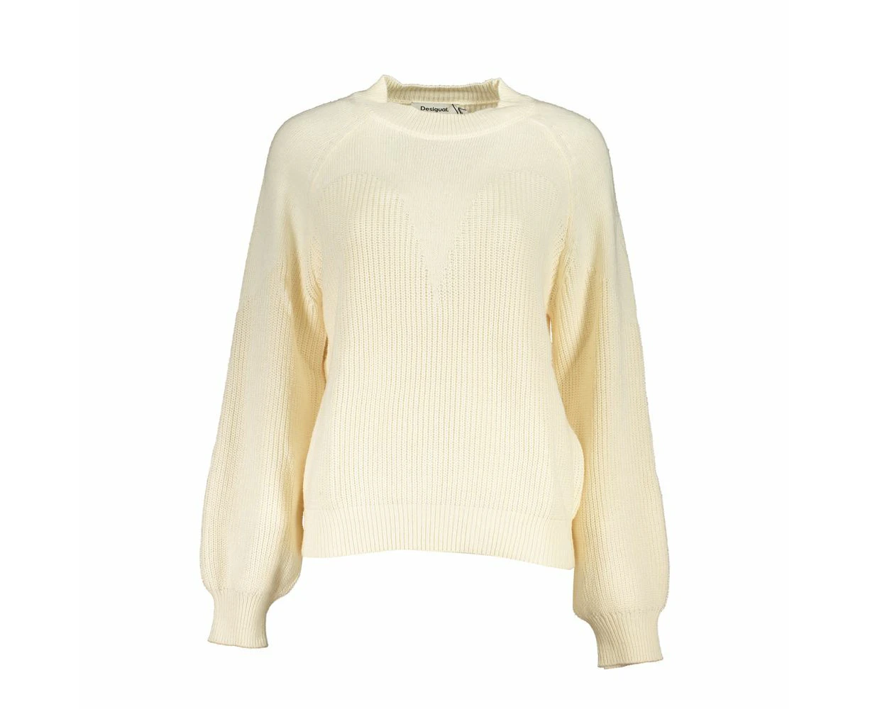 Desigual Chic Turtleneck Sweater With Contrast Details