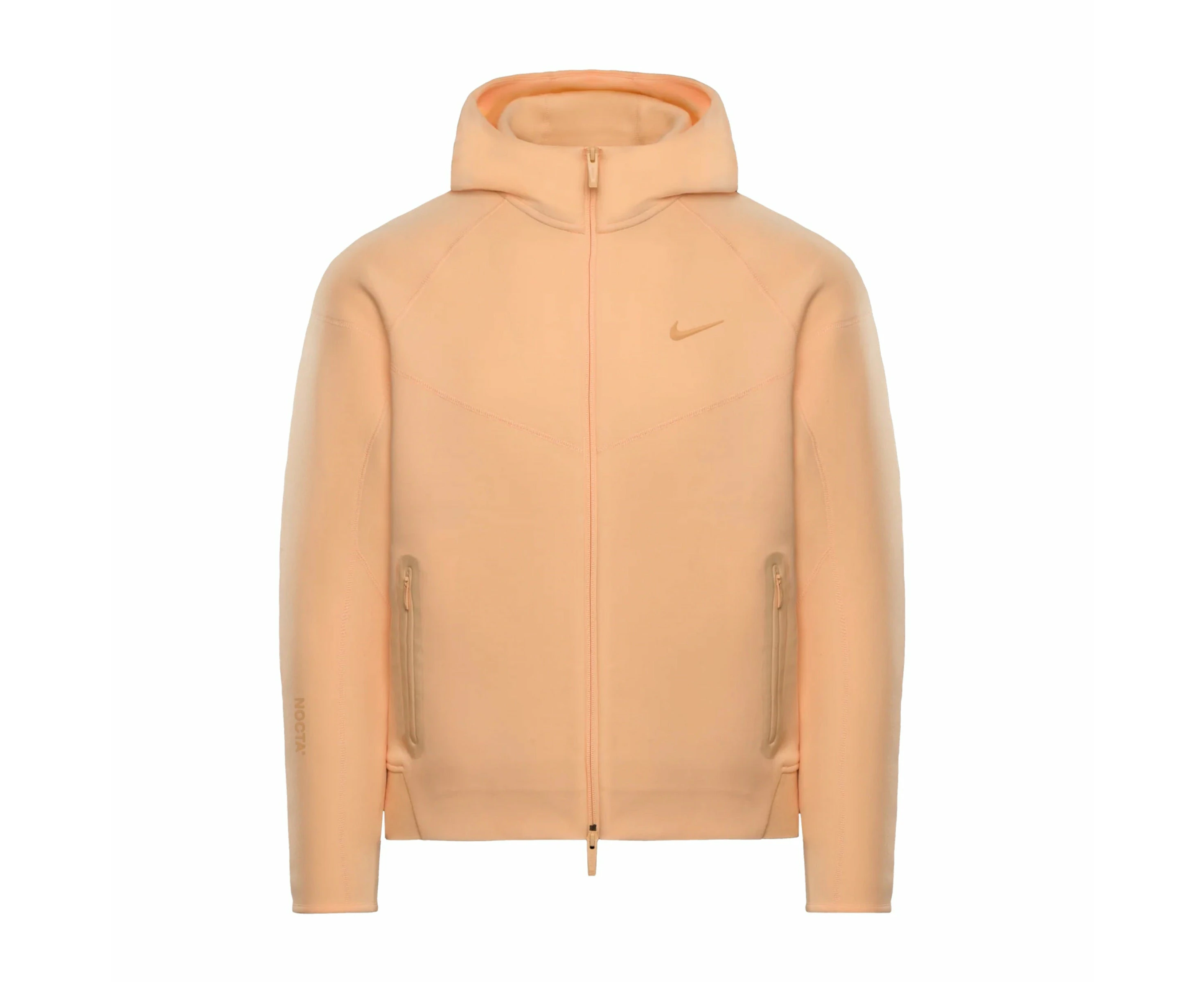 Nike x NOCTA Tech Fleece Full Zip Hoodie - Ice Peach