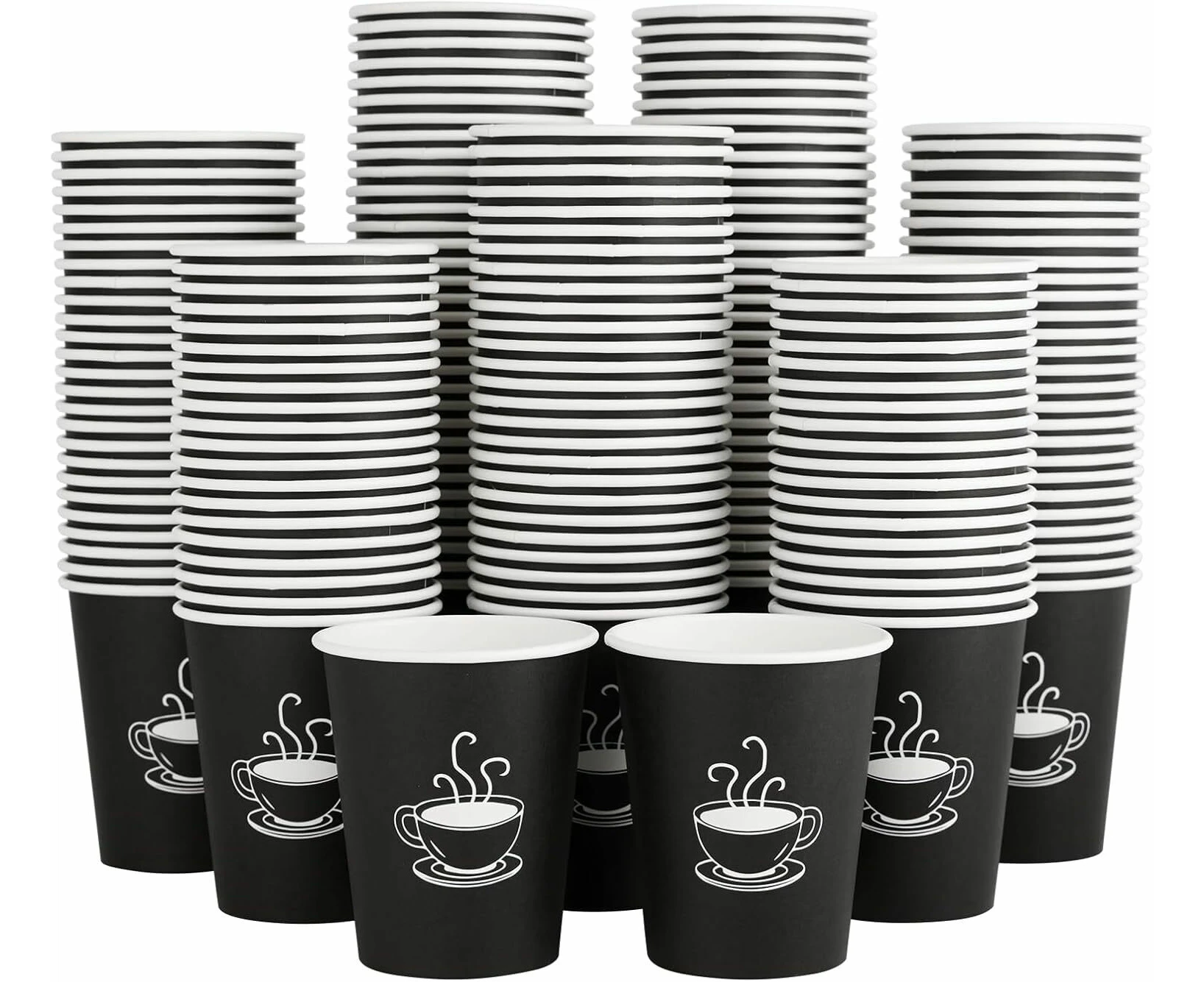 720x Extra Large Disposable Coffee Cups 12oz Strong Takeaway Paper Take Away Bulk