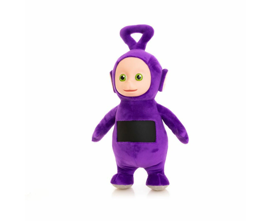 Teletubbies Tinky Winky 8'' Plush with Interactive Color Changing Belly Patch