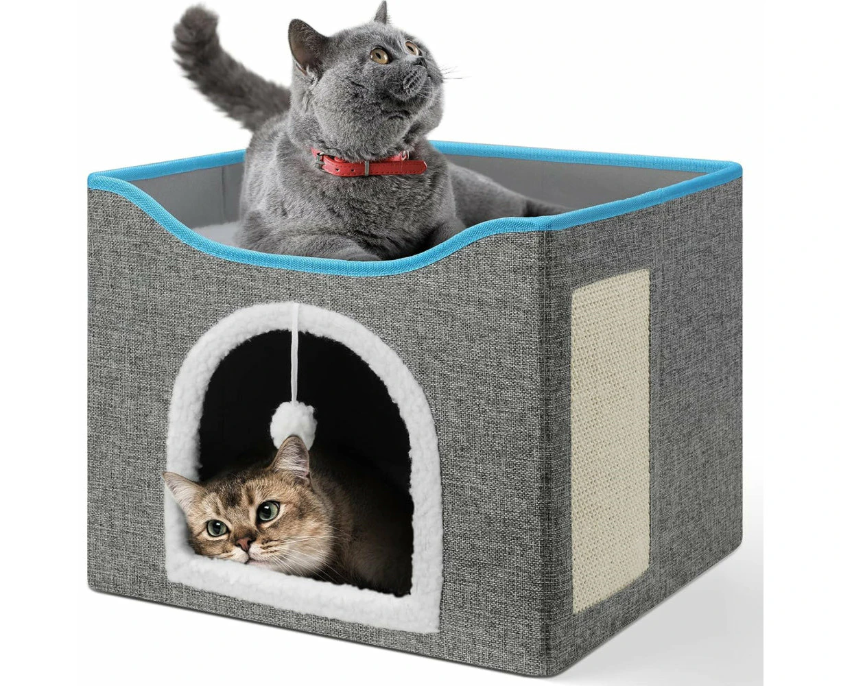 Hansona Cat House with Scratch Pad