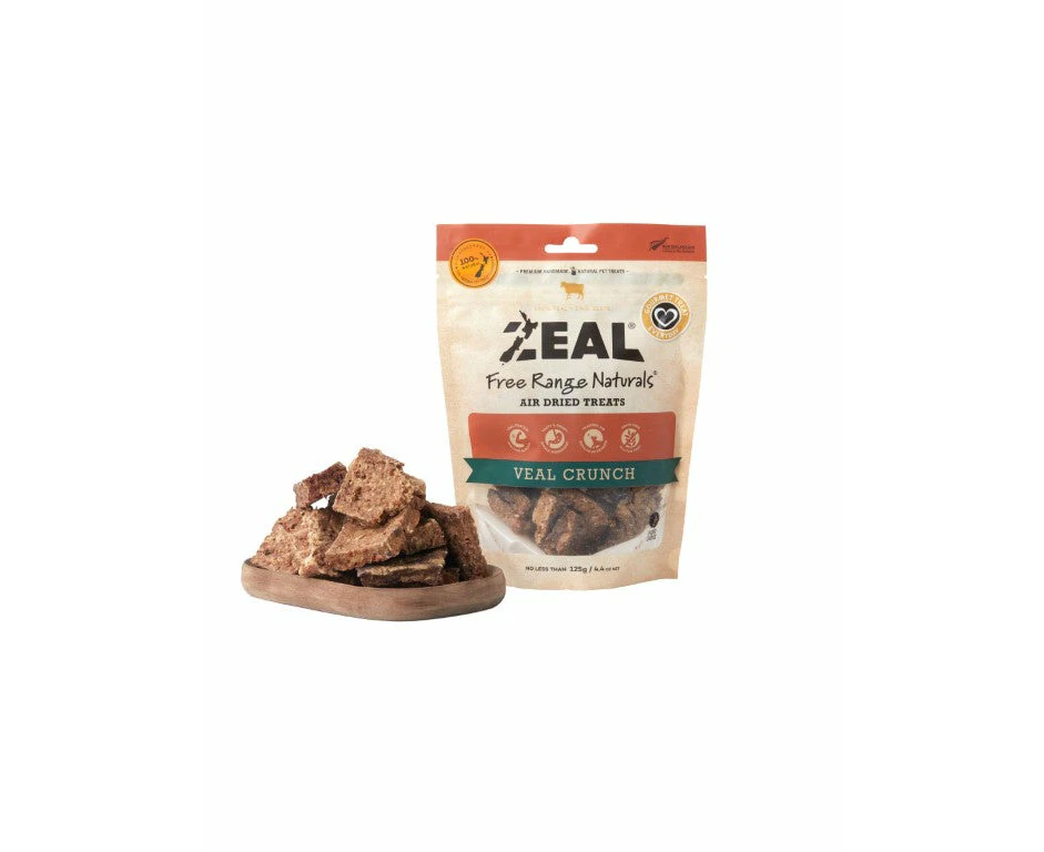 Zeal Air Dried Veal Crunch 125g