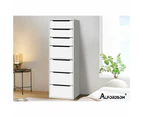 ALFORDSON Wardrobe Clothes Storage Organizer Closet Cabinet 7 Drawers White