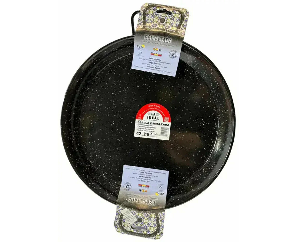 Garcima Spanish Enamel Paella Pan 42cm