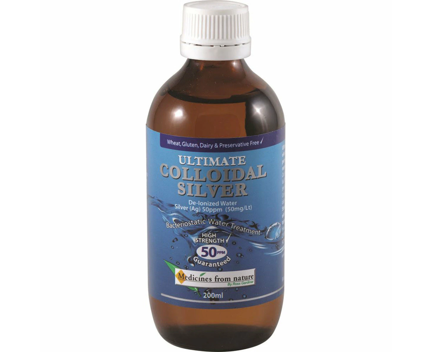 Medicines From Nature Ultimate Colloidal Silver 50ppm 200ml