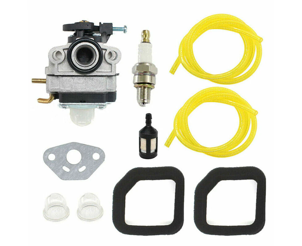 Carburetor For Ryobi RLT254CDSO RLT254CSEON Ruixing Carb Air Filter Hose Kit