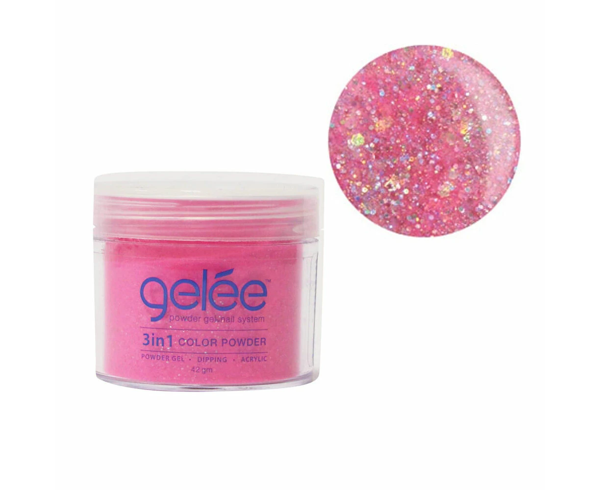 Gelee 3 in 1 Acrylic Dip Dipping Powder Gel Nail GCP50 - Pinky Promise - 42g