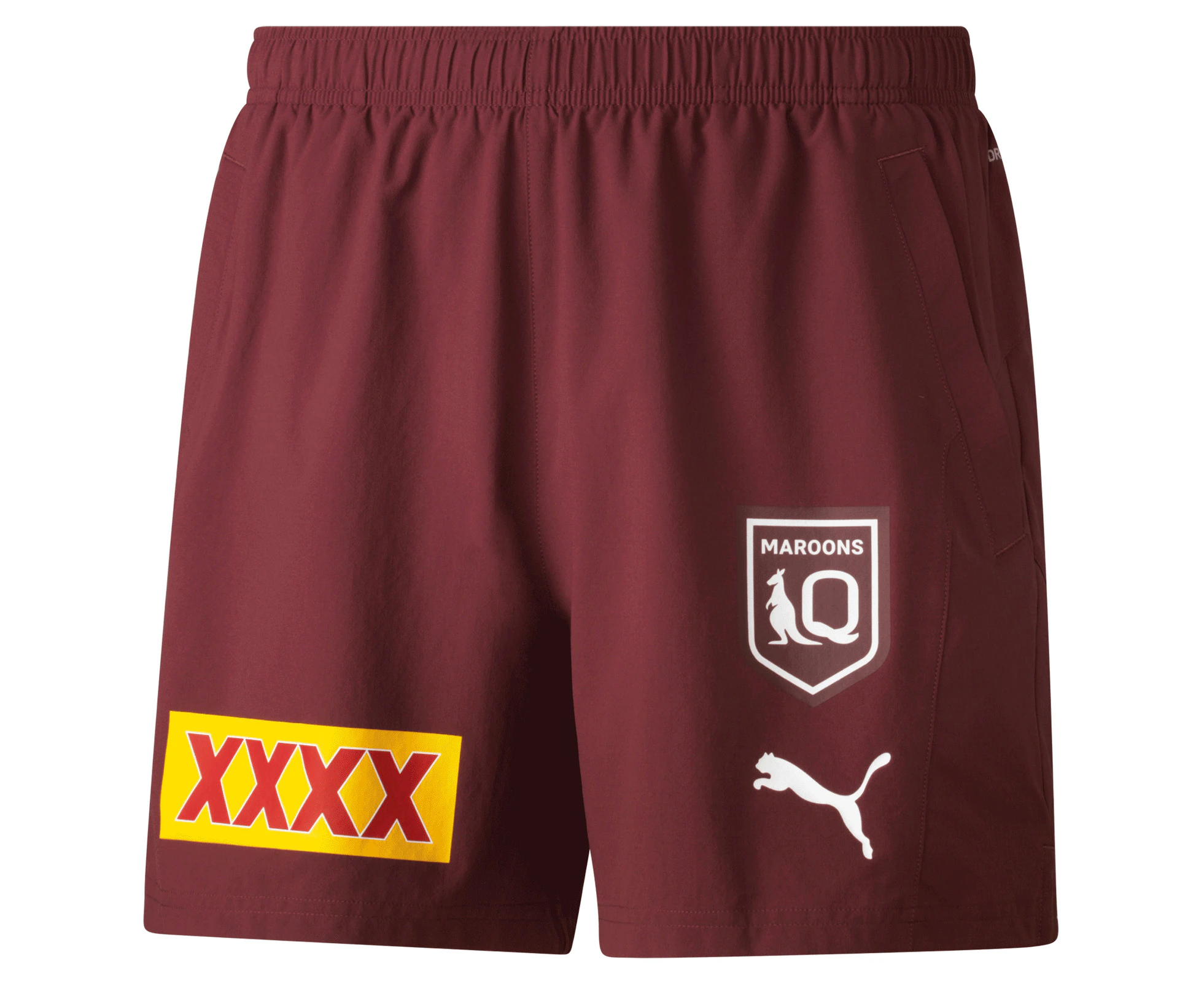 Queensland Maroons QLD 2023 Puma SOO Training Shorts Sizes S-5XL!