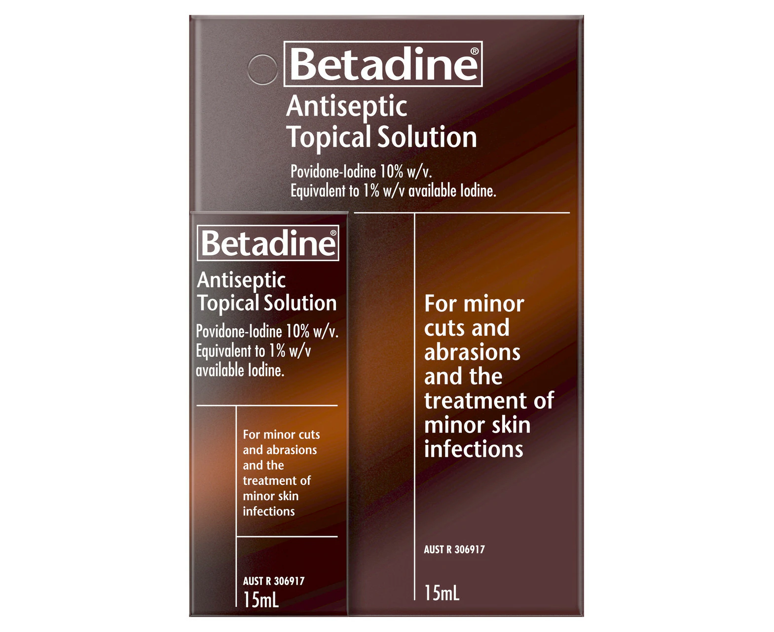 Betadine Antiseptic Topical Solution 15mL